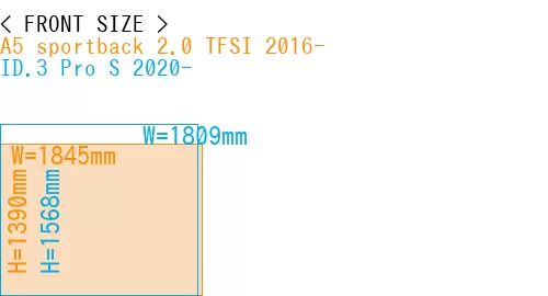 #A5 sportback 2.0 TFSI 2016- + ID.3 Pro S 2020-